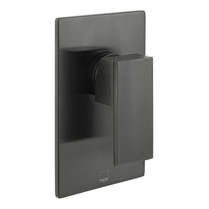 Vado Notion Brushed Black 1 Outlet Concealed Manual Shower Valve Vado Notion Brushed Black 1 Outlet Concealed Manual Shower Valve