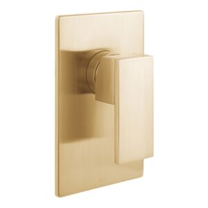 Vado Notion Brushed Gold 1 Outlet Concealed Manual Shower Valve