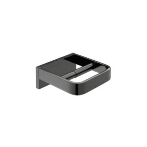 Vado Omika Noir Polished Black Paper Holder