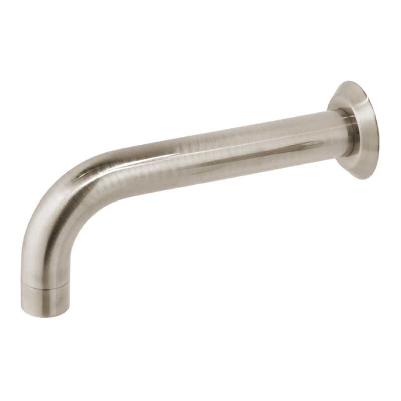 Vado Origins Brushed Nickel Wall Mounted Bath Spout