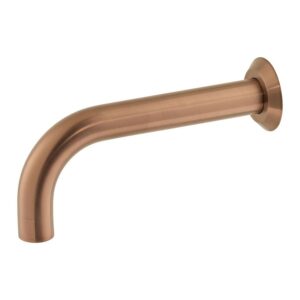Vado Origins Brushed Bronze Wall Mounted Bath Spout