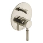 Vado Origins Brushed Nickel 2 Outlet Concealed Single Lever Shower Valve