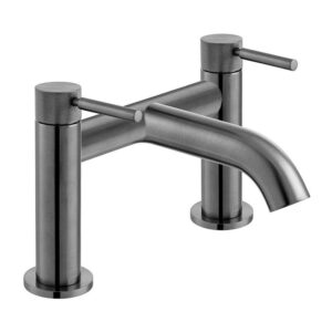 Vado Origins Knurled Brushed Black Bath Filler Tap