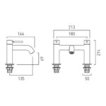 Vado Origins Brushed Bronze Bath Filler Tap