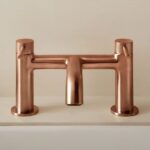 Vado Origins Knurled Brushed Bronze Bath Filler Tap