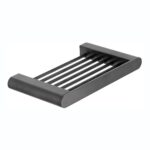 Vado Photon Brushed Black Soap Holder/Shelf