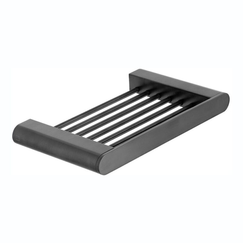Vado Photon Brushed Black Soap Holder/Shelf Vado Photon Brushed Black Soap Holder/Shelf