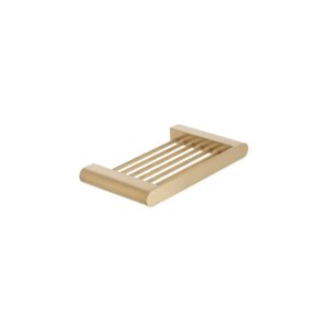 Vado Photon Brushed Gold Soap Holder/Shelf
