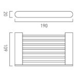 Vado Photon Brushed Nickel Soap Holder/Shelf