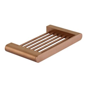 Vado Photon Brushed Bronze Soap Holder/Shelf