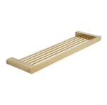 Vado Photon Brushed Gold Shelf 380mm