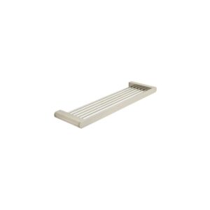 Vado Photon Brushed Nickel Shelf 380mm