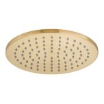 Vado Nebula Brushed Gold Round Shower Head 200mm