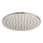 Vado Brushed Nickel Round Shower Head 200mm
