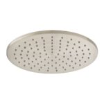 Vado Brushed Nickel Easy Clean Round Shower Head 250mm