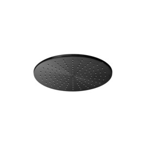 Vado Brushed Black Easy Clean Round Shower Head 300mm