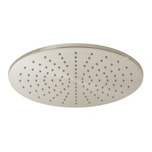 Vado Brushed Nickel Easy Clean Round Shower Head 300mm