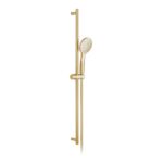 Vado Atmosphere Brushed Gold Slide Rail Kit with Air-Injection Handset
