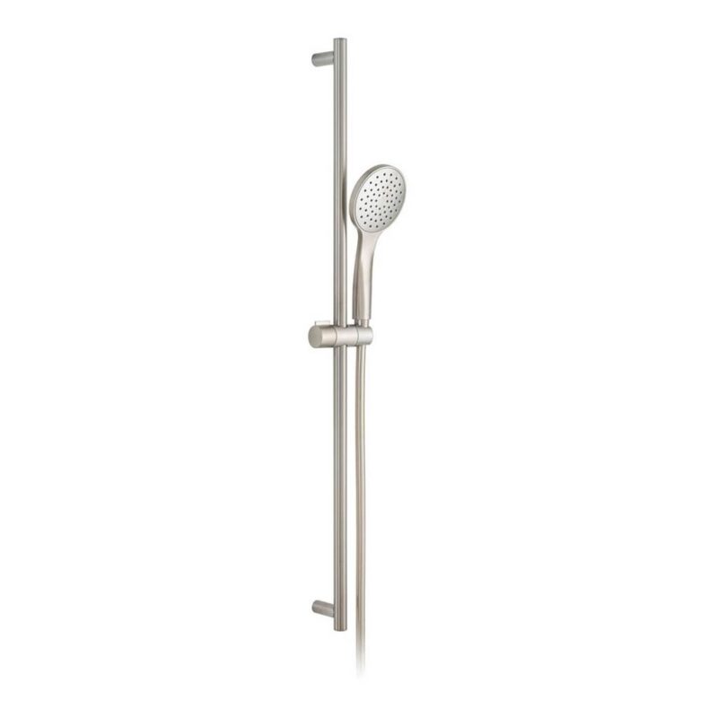 Vado Atmosphere Brushed Nickel Slide Rail Kit with Air-Injection Handset