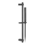 Vado Brushed Black Square Slide Rail Kit 600mm