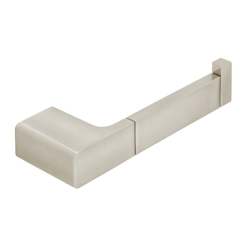 Vado Shama Brushed Nickel Toilet Roll Holder Vado Shama Brushed Nickel Toilet Roll Holder