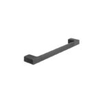 Vado Shama Brushed Black Towel Rail 450mm