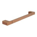 Vado Shama Brushed Bronze Towel Rail 450mm