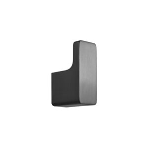 Vado Shama Brushed Black Robe Hook
