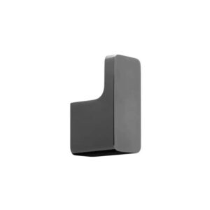 Vado Shama Robe Hook Polished Black