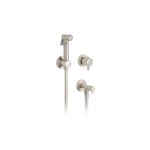 Vado Brushed Nickel Shattaf Kit with Concealed Thermostatic Mixing Valve