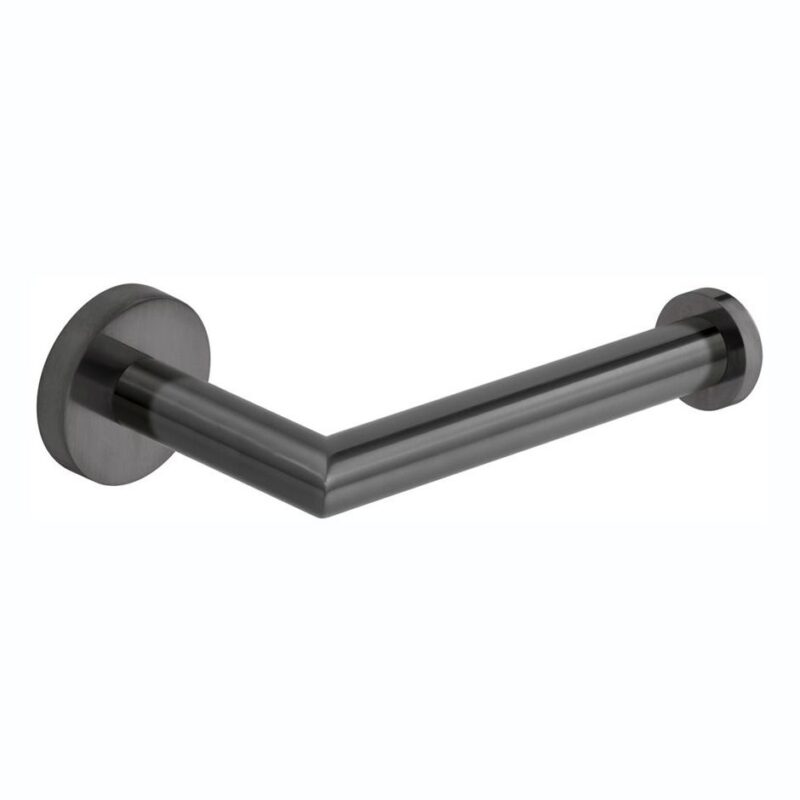 Vado Spa Knurled Brushed Black Toilet Roll Holder Vado Spa Knurled Brushed Black Toilet Roll Holder