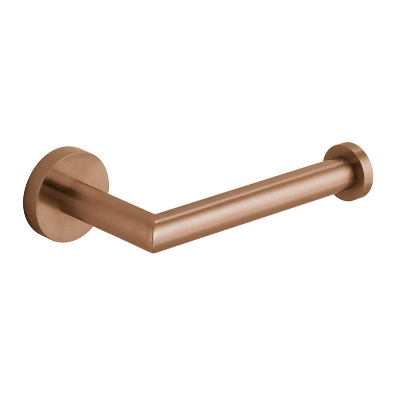 Vado Spa Brushed Bronze Toilet Roll Holder Vado Spa Brushed Bronze Toilet Roll Holder