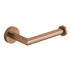Vado Spa Knurled Brushed Bronze Toilet Roll Holder