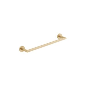 Vado Spa Brushed Gold Towel Rail 450mm