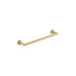 Vado Spa Knurled Brushed Gold Towel Rail 450mm