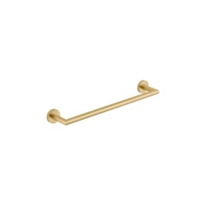 Vado Spa Knurled Brushed Gold Towel Rail 450mm