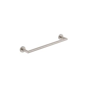 Vado Spa Knurled Brushed Nickel Towel Rail 450mm