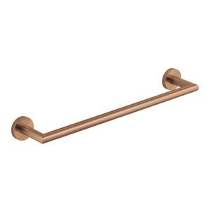 Vado Spa Brushed Bronze Towel Rail 450mm