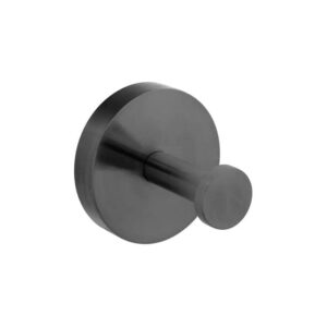 Vado Spa Brushed Black Robe Hook