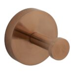 Vado Spa Knurled Brushed Bronze Robe Hook