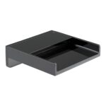 Vado Synergie Wall Mounted Waterfall Bath Spout Polished Black