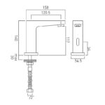 Vado Life Infra-Red Mono Basin Tap