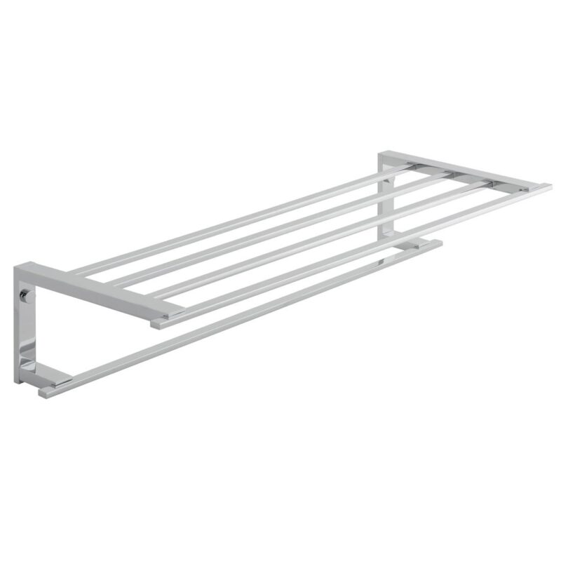 Vado Level Towel Shelf with Towel Rail 550mm Vado Level Towel Shelf with Towel Rail 550mm