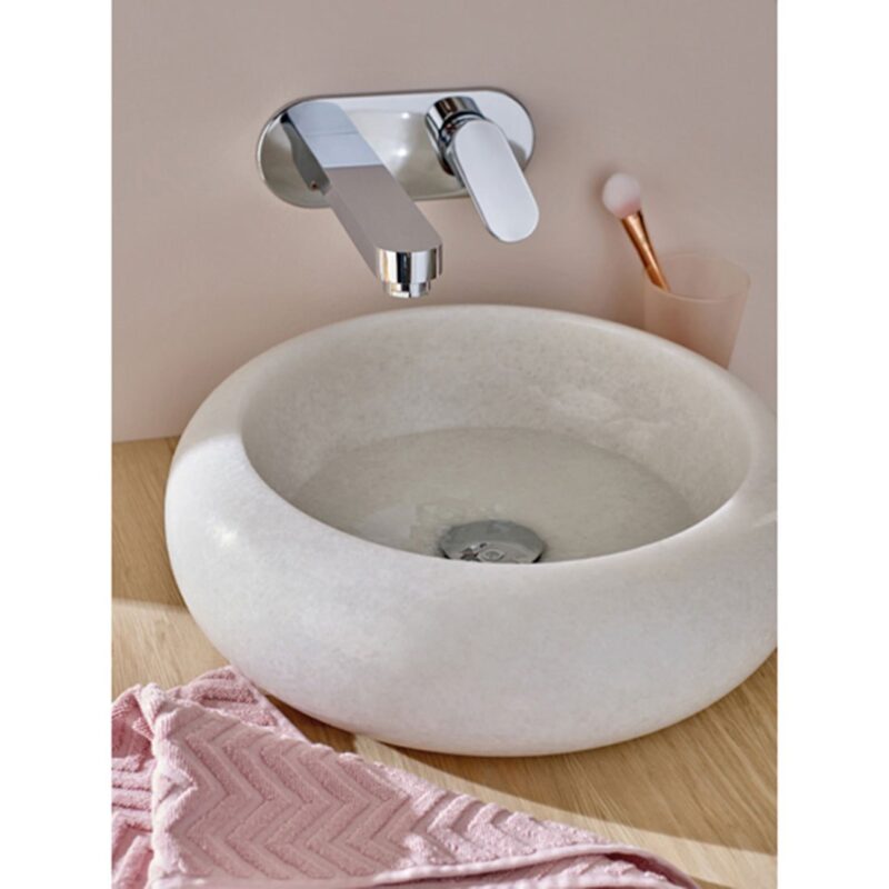 Vado Life Wall Mounted Basin Mixer 230mm Spout