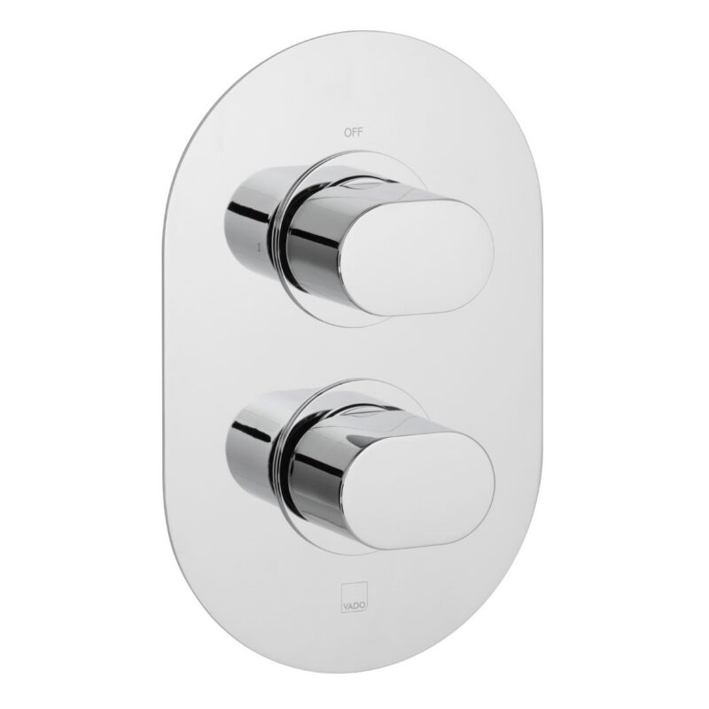 Vado Life 1 Outlet 2 Handle Thermostatic Valve Vado Life 1 Outlet 2 Handle Thermostatic Valve
