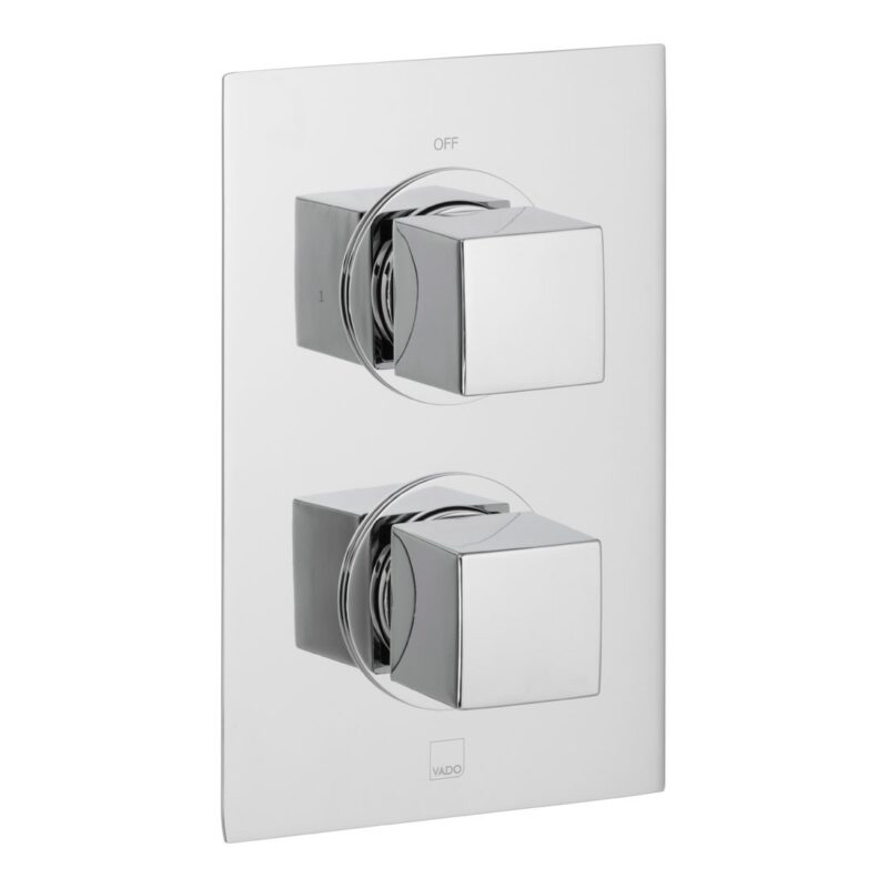 Vado Mix 1 Outlet, 2 Handle Thermostatic Shower Valve Vado Mix 1 Outlet, 2 Handle Thermostatic Shower Valve