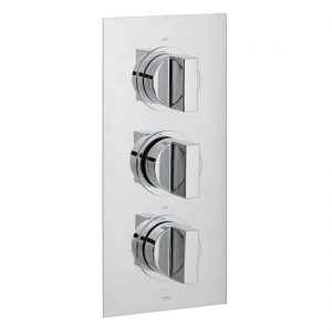Vado Notion 2 Outlet 3 Handle Thermostatic Valve