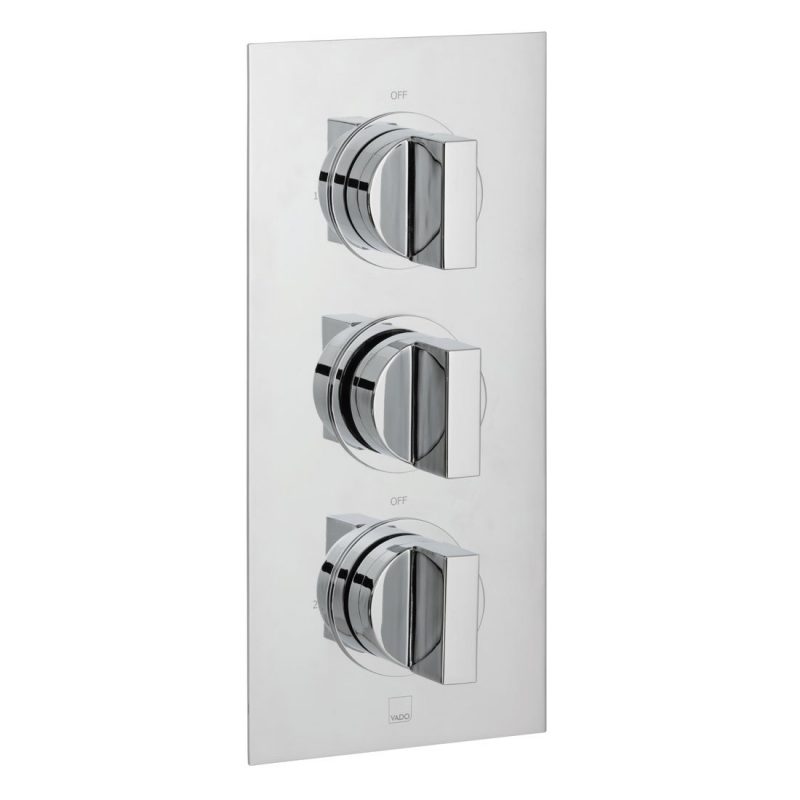 Vado Notion 2 Outlet 3 Handle Thermostatic Valve