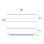 Vado Omika Towel Bar