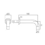 Vado Origins Bath Spout